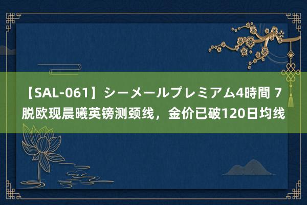 【SAL-061】シーメールプレミアム4時間 7 脱欧现晨曦英镑测颈线，金价已破120日均线
