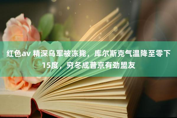 红色av 精深乌军被冻毙，库尔斯克气温降至零下15度，穷冬成普京有劲盟友