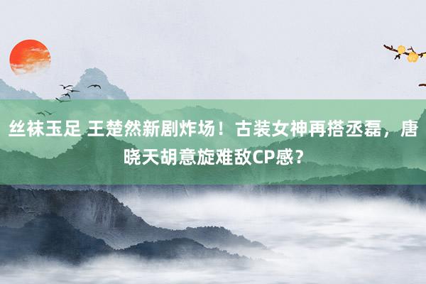 丝袜玉足 王楚然新剧炸场！古装女神再搭丞磊，唐晓天胡意旋难敌CP感？